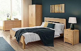 Curve Oak Bed
