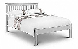 Barcelona Dove Grey Bed with Low Foot End
