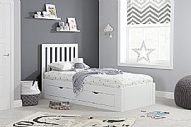Appleby White Bed