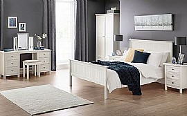 Maine Surf White Bed Frame