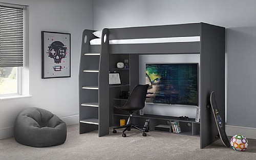Nebula Gaming Bed Anthracite